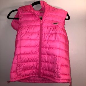 Hollister Pink Vest